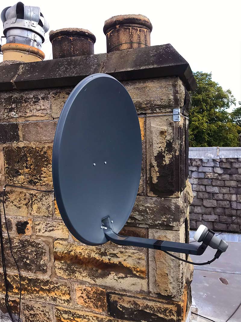 Edinburgh Satellite TV installation
